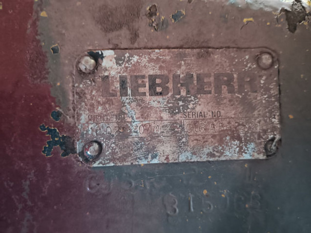 Liebherr Rear Axle - Os in deli: slika 2 Liebherr Rear Axle - Os in deli: slika 2