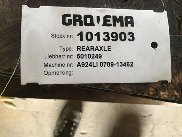 Liebherr Rear Axle - Os in deli: slika 5 Liebherr Rear Axle - Os in deli: slika 5