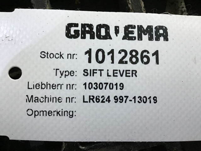 Prestavna ročica Liebherr Shift Lever: slika 8