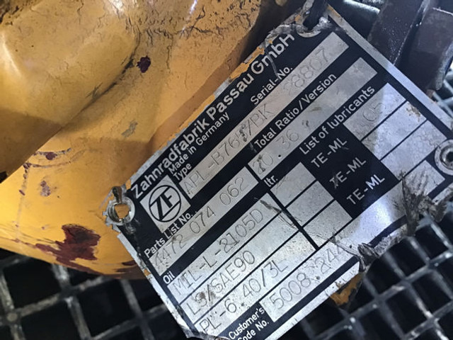 ZF Differential - Diferencialni menjalnik: slika 5 ZF Differential - Diferencialni menjalnik: slika 5