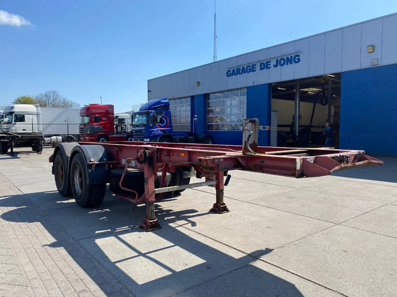 Kontejnerska polprikolica/ Polprikolica z zamenljivim tovoriščem Burg 20 FT Container Chassis / BPW: slika 6