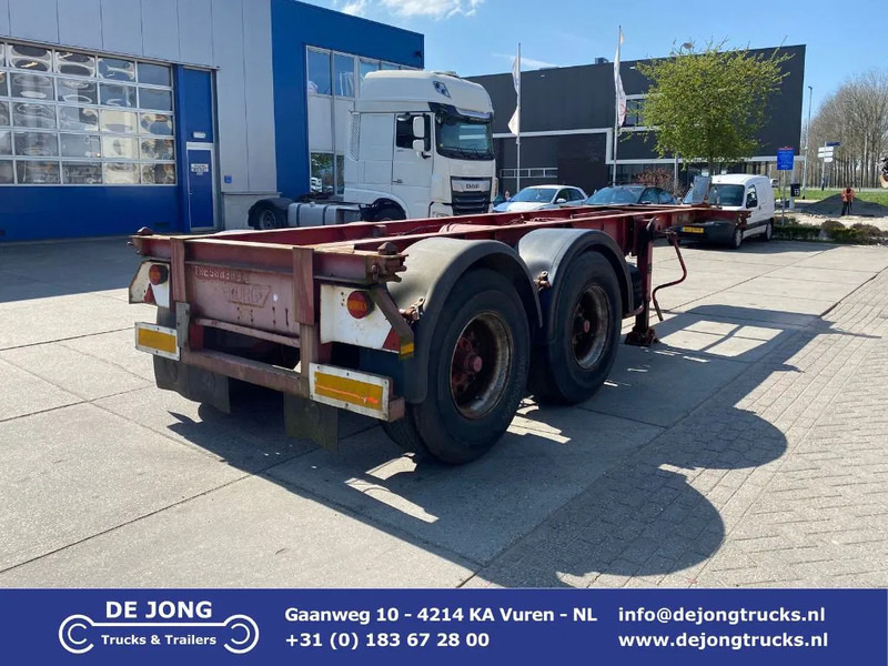 Burg 20 FT Container Chassis / BPW - Kontejnerska polprikolica/ Polprikolica z zamenljivim tovoriščem: slika 1 Burg 20 FT Container Chassis / BPW - Kontejnerska polprikolica/ Polprikolica z zamenljivim tovoriščem: slika 1