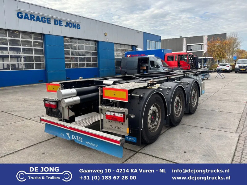 D-Tec CC-20-3-T / 20 FT ADR Tank Chassis / SAF Disc - Kontejnerska polprikolica/ Polprikolica z zamenljivim tovoriščem: slika 1 D-Tec CC-20-3-T / 20 FT ADR Tank Chassis / SAF Disc - Kontejnerska polprikolica/ Polprikolica z zamenljivim tovoriščem: slika 1