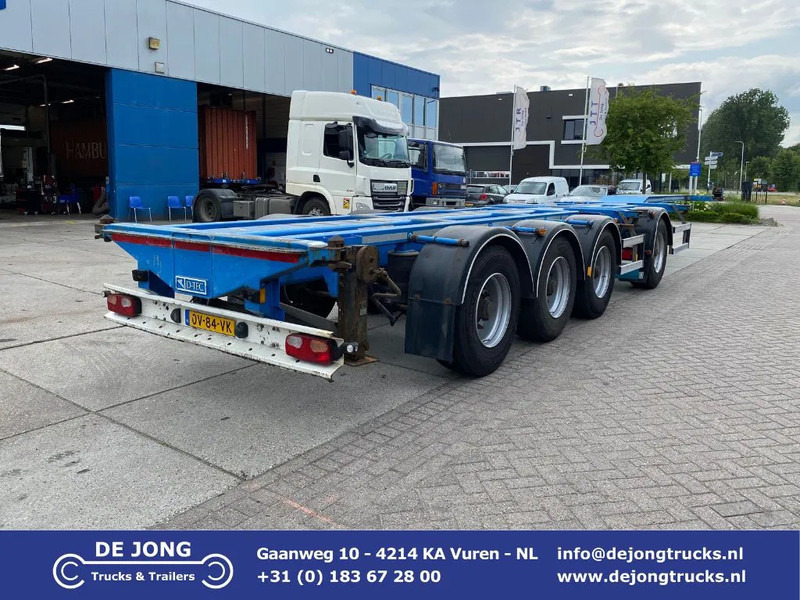 D-Tec CT-43-04D VCC-05 Combitrailer / 4 Axles / 1x Lift Axle - Kontejnerska polprikolica/ Polprikolica z zamenljivim tovoriščem: slika 1 D-Tec CT-43-04D VCC-05 Combitrailer / 4 Axles / 1x Lift Axle - Kontejnerska polprikolica/ Polprikolica z zamenljivim tovoriščem: slika 1
