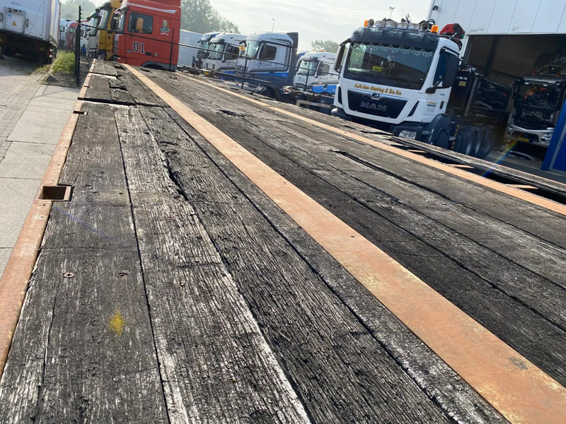 Polprikolica s kesonom Flandria Plateau Trailer with Tiwst-Locks / SAF: slika 7