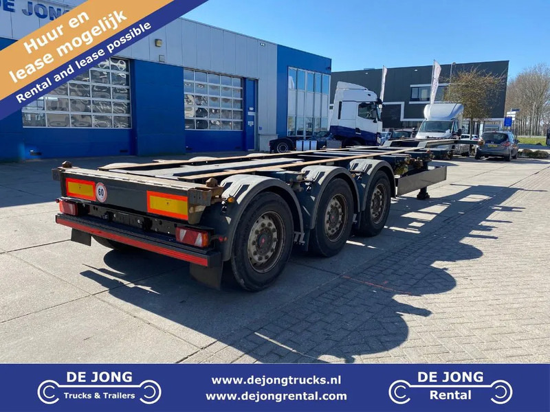 Kögel S24-2 Container Chassis / SAF + Disc / 1x Extendable / 1x Lift Axle - Kontejnerska polprikolica/ Polprikolica z zamenljivim tovoriščem: slika 1 Kögel S24-2 Container Chassis / SAF + Disc / 1x Extendable / 1x Lift Axle - Kontejnerska polprikolica/ Polprikolica z zamenljivim tovoriščem: slika 1