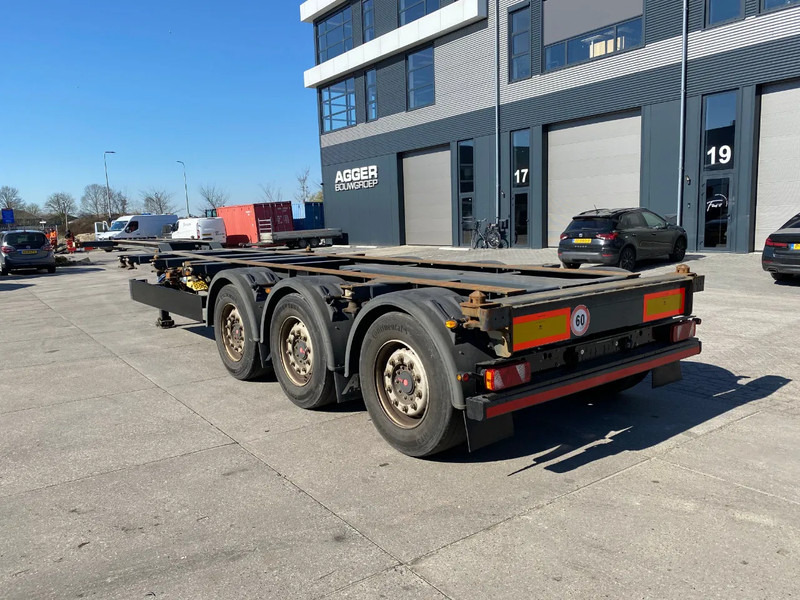 Kögel S24-2 Container Chassis / SAF + Disc / 1x Extendable / 1x Lift Axle - Kontejnerska polprikolica/ Polprikolica z zamenljivim tovoriščem: slika 3 Kögel S24-2 Container Chassis / SAF + Disc / 1x Extendable / 1x Lift Axle - Kontejnerska polprikolica/ Polprikolica z zamenljivim tovoriščem: slika 3