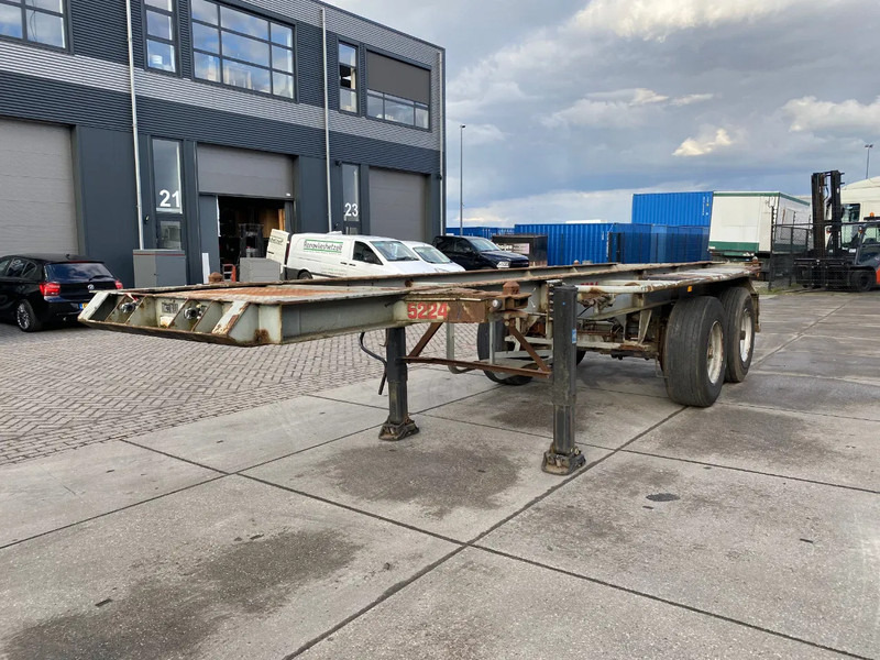 Pacton Container Chassis 20 FT / Steel Suspension - Kontejnerska polprikolica/ Polprikolica z zamenljivim tovoriščem: slika 3 Pacton Container Chassis 20 FT / Steel Suspension - Kontejnerska polprikolica/ Polprikolica z zamenljivim tovoriščem: slika 3