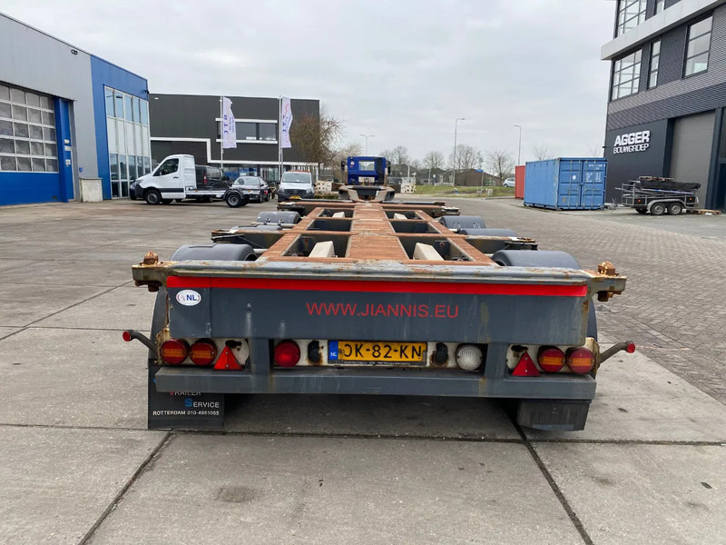 Pacton TXC 343 Multi / 3x Extendable / 1x Lift Axle - Kontejnerska polprikolica/ Polprikolica z zamenljivim tovoriščem: slika 2 Pacton TXC 343 Multi / 3x Extendable / 1x Lift Axle - Kontejnerska polprikolica/ Polprikolica z zamenljivim tovoriščem: slika 2