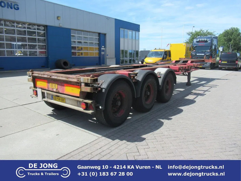 Renders Container Chassis / Extendable on rear / BPW + drum - Kontejnerska polprikolica/ Polprikolica z zamenljivim tovoriščem: slika 1 Renders Container Chassis / Extendable on rear / BPW + drum - Kontejnerska polprikolica/ Polprikolica z zamenljivim tovoriščem: slika 1