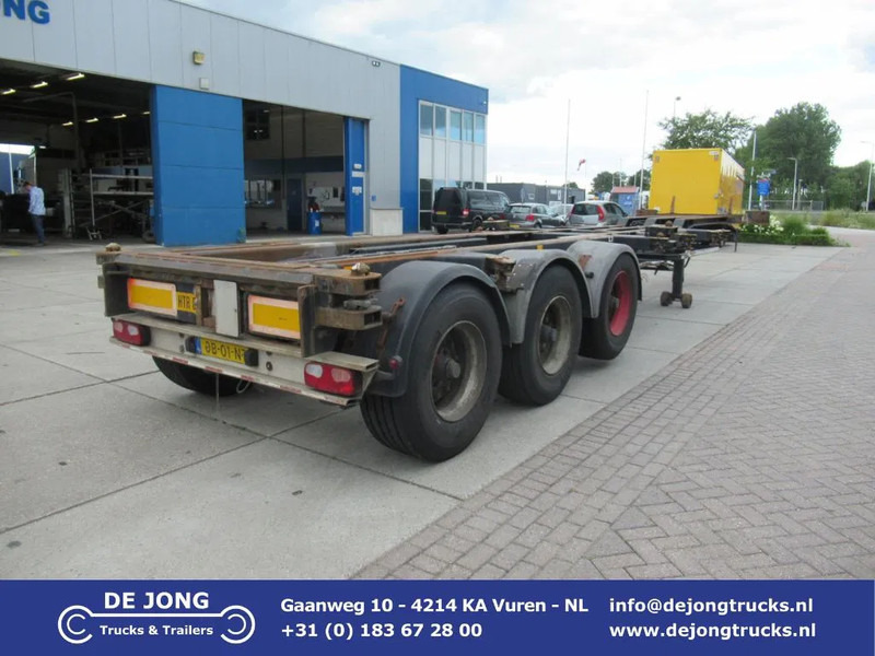 Renders Container Chassis / Extendable on rear / BPW + drum - Kontejnerska polprikolica/ Polprikolica z zamenljivim tovoriščem: slika 1 Renders Container Chassis / Extendable on rear / BPW + drum - Kontejnerska polprikolica/ Polprikolica z zamenljivim tovoriščem: slika 1