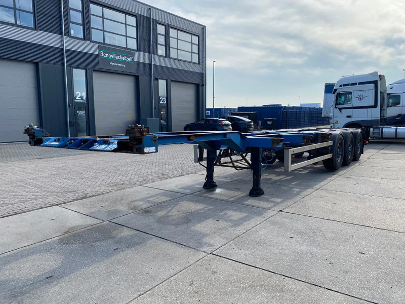 Renders Container chassis / Mercedes + Disc / 1x Lift Axle / 1x Extendable - Kontejnerska polprikolica/ Polprikolica z zamenljivim tovoriščem: slika 4 Renders Container chassis / Mercedes + Disc / 1x Lift Axle / 1x Extendable - Kontejnerska polprikolica/ Polprikolica z zamenljivim tovoriščem: slika 4