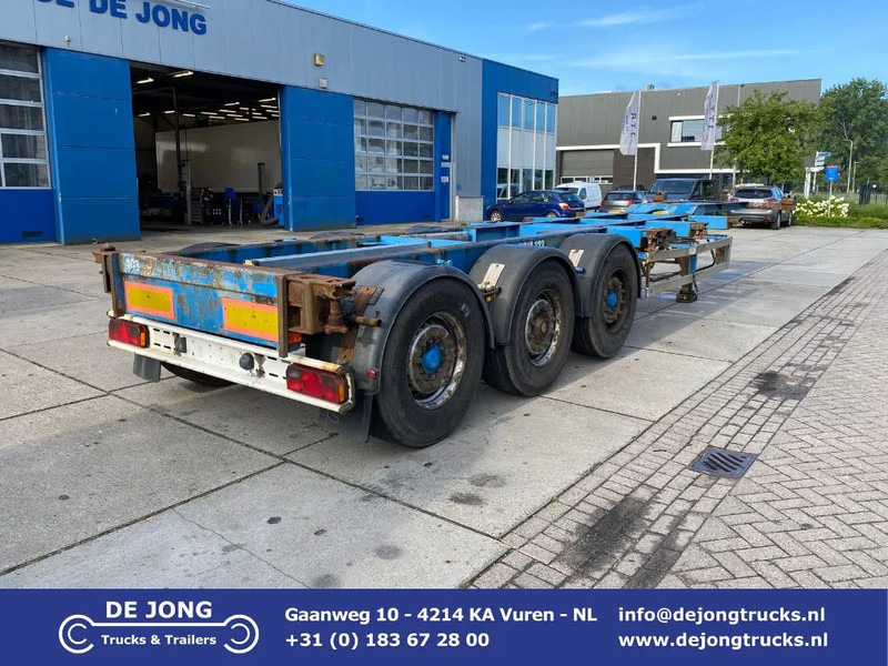 Renders Container chassis / Mercedes + Disc / 1x Lift Axle / 1x Extendable - Kontejnerska polprikolica/ Polprikolica z zamenljivim tovoriščem: slika 1 Renders Container chassis / Mercedes + Disc / 1x Lift Axle / 1x Extendable - Kontejnerska polprikolica/ Polprikolica z zamenljivim tovoriščem: slika 1