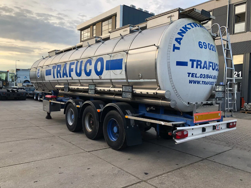 Van Hool Tank / 33.280 LT / 4 compartments / ADR / Inox - Polprikolica cisterna: slika 3 Van Hool Tank / 33.280 LT / 4 compartments / ADR / Inox - Polprikolica cisterna: slika 3