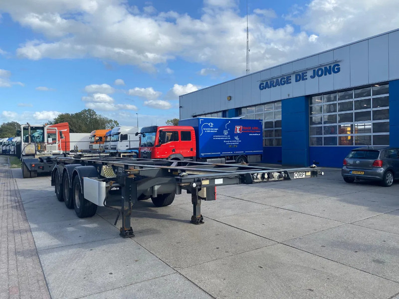 Kontejnerska polprikolica/ Polprikolica z zamenljivim tovoriščem Van Hool Tank Chassis / ADR / BPW + DISC / 20-30 FT: slika 6