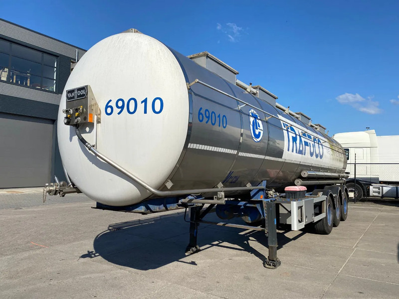Van Hool Tank / Inox / 31200 LT / SAF - Polprikolica cisterna: slika 3 Van Hool Tank / Inox / 31200 LT / SAF - Polprikolica cisterna: slika 3