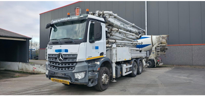 Mercedes-Benz Arocs 2836 Sermac 36m - Črpalka za beton: slika 1 Mercedes-Benz Arocs 2836 Sermac 36m - Črpalka za beton: slika 1