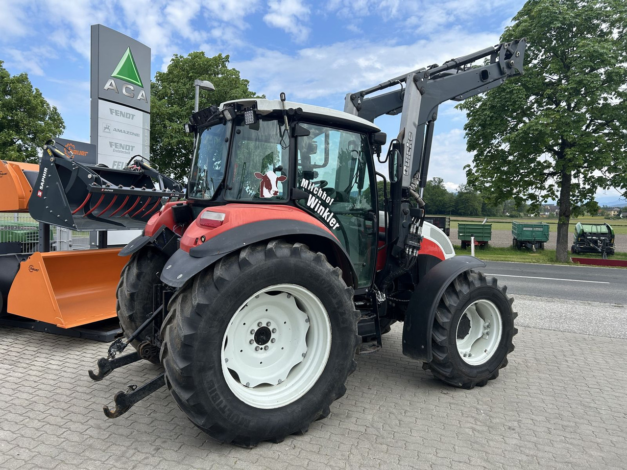 Steyr 4105 Kompakt ET Basis - Traktor: slika 2 Steyr 4105 Kompakt ET Basis - Traktor: slika 2