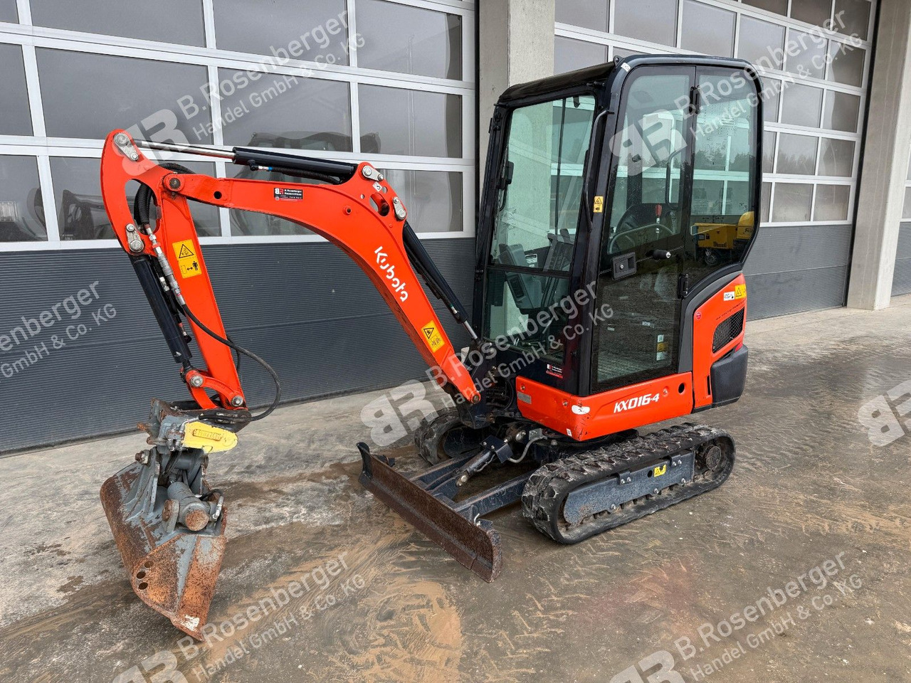 Kubota KX016-4 Minibagger /nur 874h /BJ2018 TOP - Mini bager: slika 1 Kubota KX016-4 Minibagger /nur 874h /BJ2018 TOP - Mini bager: slika 1