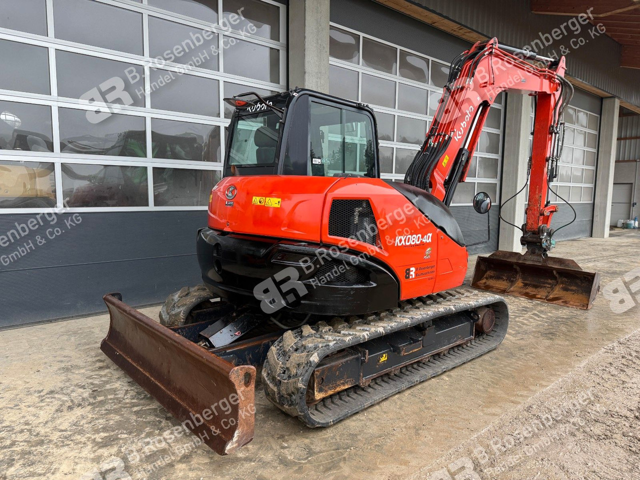 Kubota KX080-4 Minibagger / BJ2019 / nur 2545h /Klima - Mini bager: slika 5 Kubota KX080-4 Minibagger / BJ2019 / nur 2545h /Klima - Mini bager: slika 5