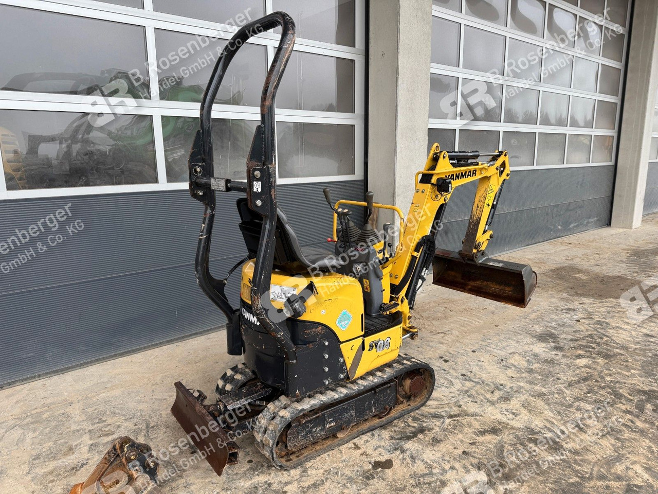 Yanmar SV08 Minibagger /BJ2021 / nur 1013h / TOP - Mini bager: slika 5 Yanmar SV08 Minibagger /BJ2021 / nur 1013h / TOP - Mini bager: slika 5
