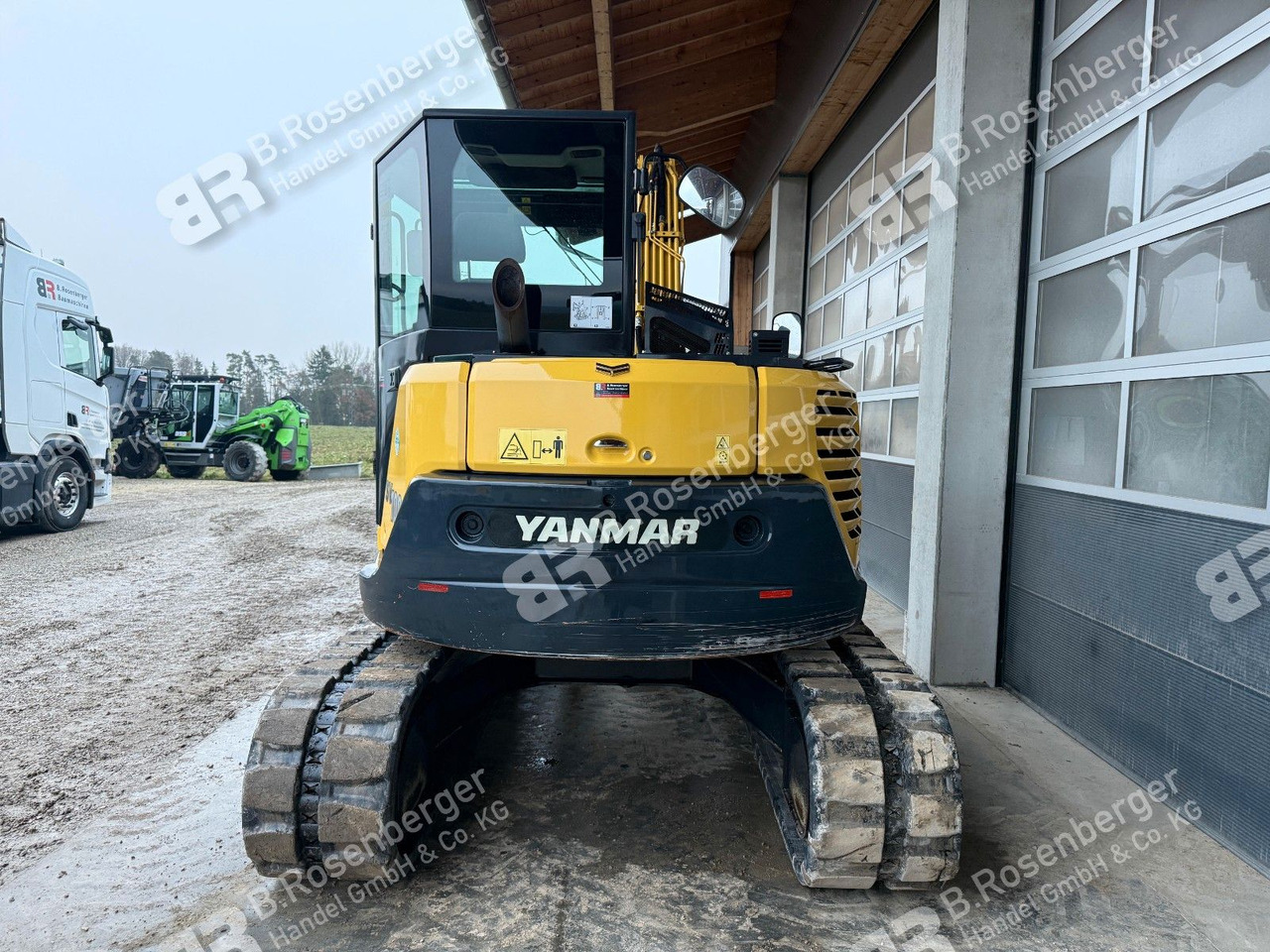 Yanmar SV100-2CR Minibagger / nur 2596h / BJ2018 / TOP - Mini bager: slika 4 Yanmar SV100-2CR Minibagger / nur 2596h / BJ2018 / TOP - Mini bager: slika 4