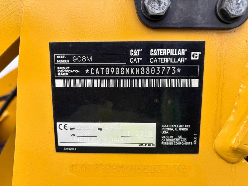 Cat 908 M - Kolesni nakladalec: slika 5 Cat 908 M - Kolesni nakladalec: slika 5