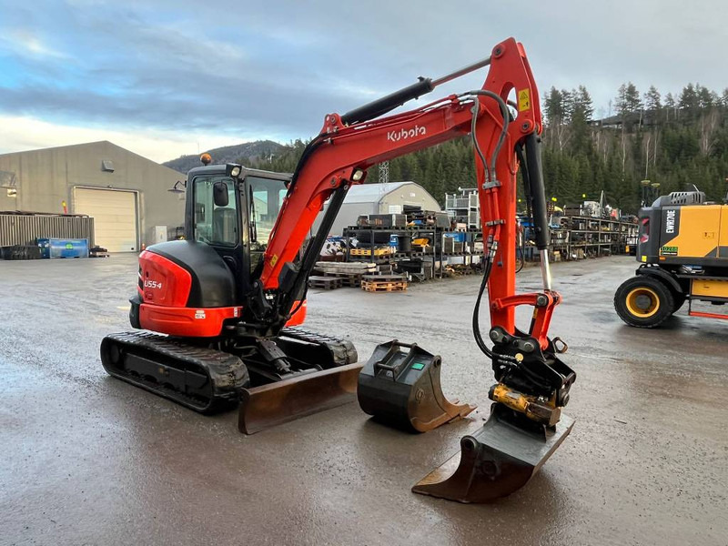 Kubota U 55-4 - Mini bager: slika 2 Kubota U 55-4 - Mini bager: slika 2