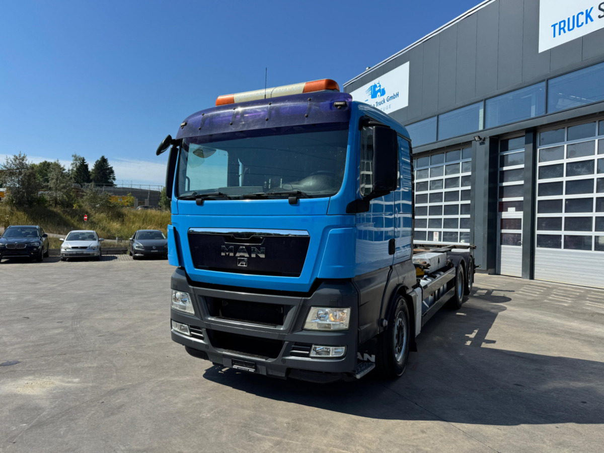 MAN TGX 26.480 6x2 Kompressor - Kontejnerski tovornjak/ Tovornjak z zamenljivim tovoriščem: slika 1 MAN TGX 26.480 6x2 Kompressor - Kontejnerski tovornjak/ Tovornjak z zamenljivim tovoriščem: slika 1