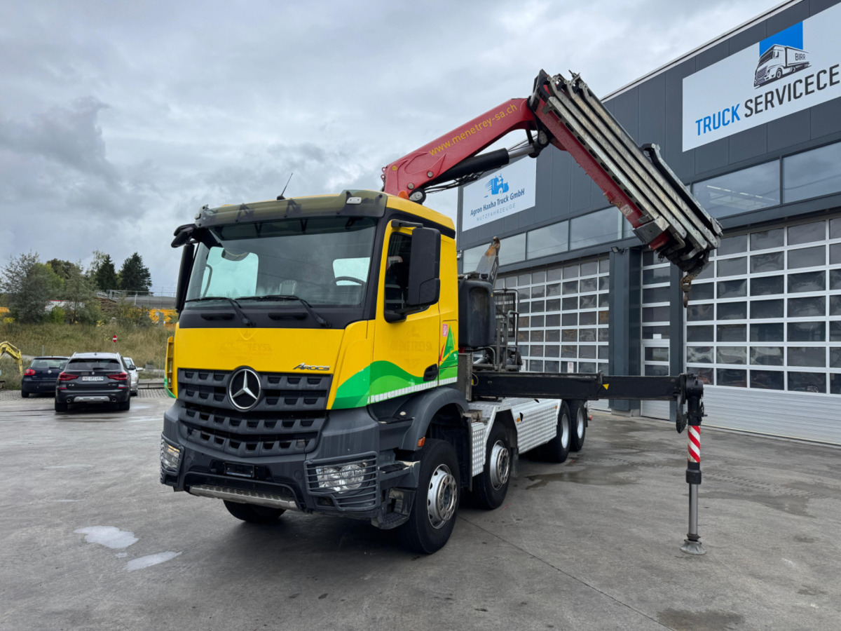 MERCEDES Arocs 3248 8x4 Fassi 315-7 mit Hiab 21T - Tovornjak z dvigalom: slika 2 MERCEDES Arocs 3248 8x4 Fassi 315-7 mit Hiab 21T - Tovornjak z dvigalom: slika 2
