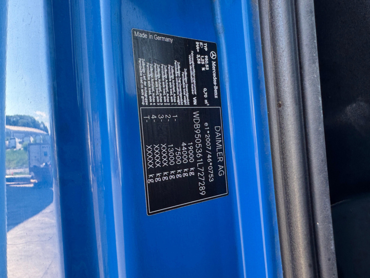 Tovornjak s ponjavo MERCEDES Axor 1833 4x2: slika 16