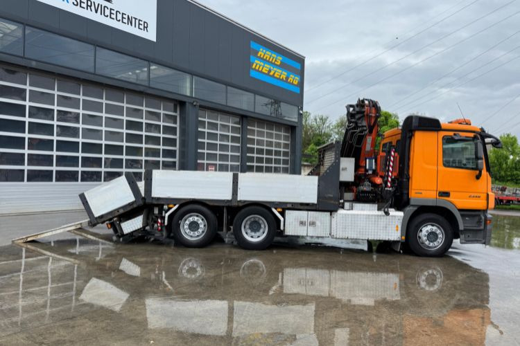 Mercedes-Benz Actros 2548 Atlas 290 Baumaschinentaxi - Tovornjak z dvigalom: slika 5 Mercedes-Benz Actros 2548 Atlas 290 Baumaschinentaxi - Tovornjak z dvigalom: slika 5