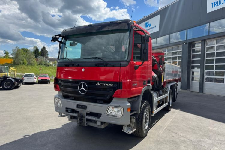 Mercedes-Benz Actros 2646 6x4/4 Fassi 275-8 Kipper - Tovornjak z dvigalom: slika 3 Mercedes-Benz Actros 2646 6x4/4 Fassi 275-8 Kipper - Tovornjak z dvigalom: slika 3