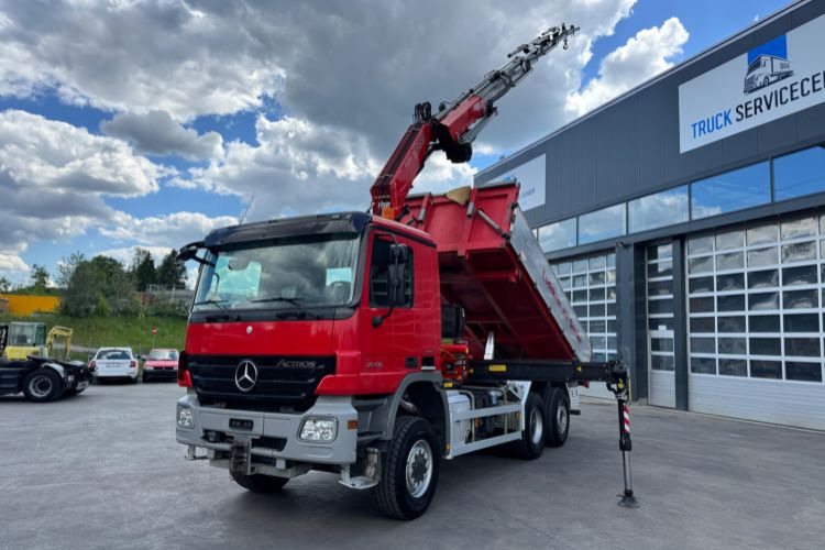 Mercedes-Benz Actros 2646 6x4/4 Fassi 275-8 Kipper - Tovornjak z dvigalom: slika 2 Mercedes-Benz Actros 2646 6x4/4 Fassi 275-8 Kipper - Tovornjak z dvigalom: slika 2