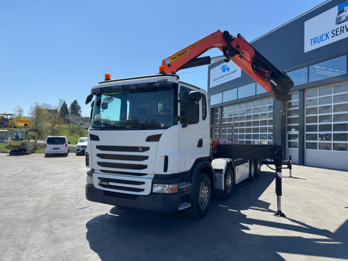SCANIA G480 8x2 Palfinger 50002-6 - Tovornjak z dvigalom: slika 1 SCANIA G480 8x2 Palfinger 50002-6 - Tovornjak z dvigalom: slika 1