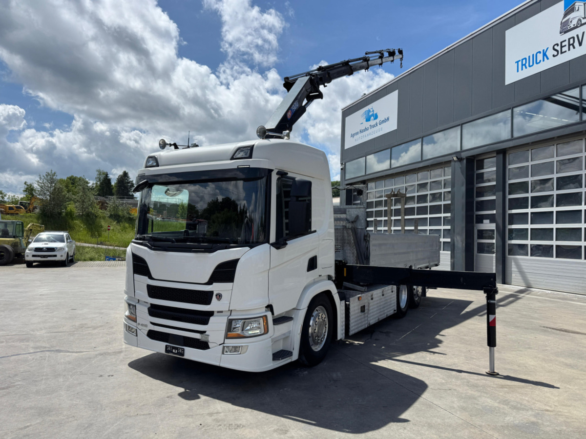 SCANIA P410 6x2 HMF1920-5 - Tovornjak z dvigalom: slika 4 SCANIA P410 6x2 HMF1920-5 - Tovornjak z dvigalom: slika 4