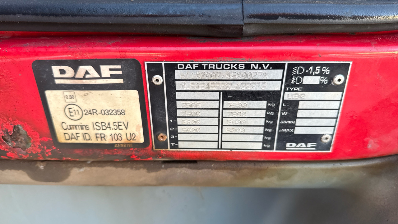 Tovornjak zabojnik Daf LF 45.140: slika 12