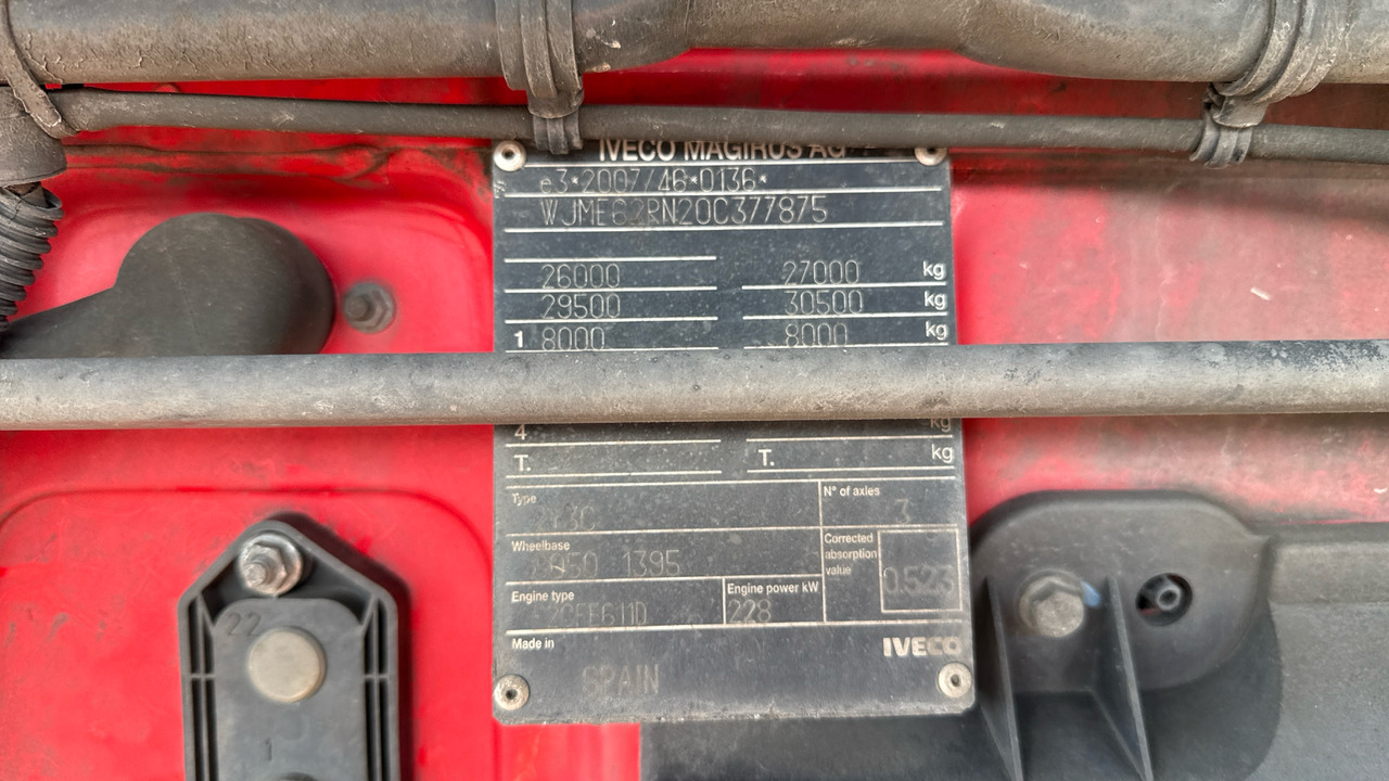 Tovornjak s ponjavo IVECO STRALIS 310: slika 12