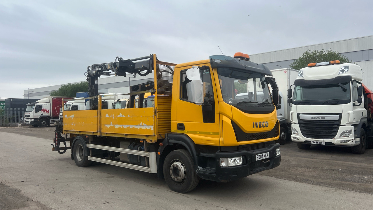 Iveco Eurocargo 160-250 - Tovornjak s kesonom, Tovornjak z dvigalom: slika 1 Iveco Eurocargo 160-250 - Tovornjak s kesonom, Tovornjak z dvigalom: slika 1