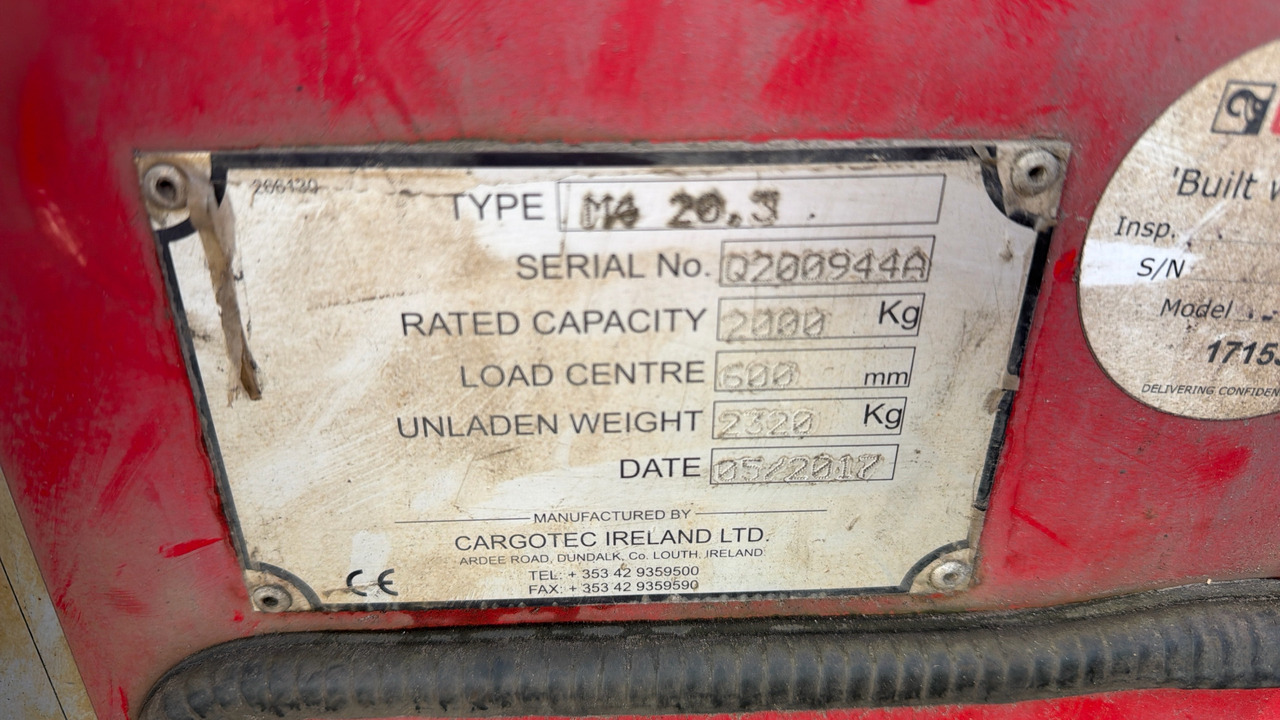 MOFFETT M4 20.3 - Oprtni viličar: slika 5 MOFFETT M4 20.3 - Oprtni viličar: slika 5