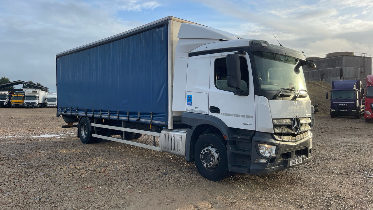 Mercedes-Benz Actros 1824 - Tovornjak s ponjavo: slika 1 Mercedes-Benz Actros 1824 - Tovornjak s ponjavo: slika 1