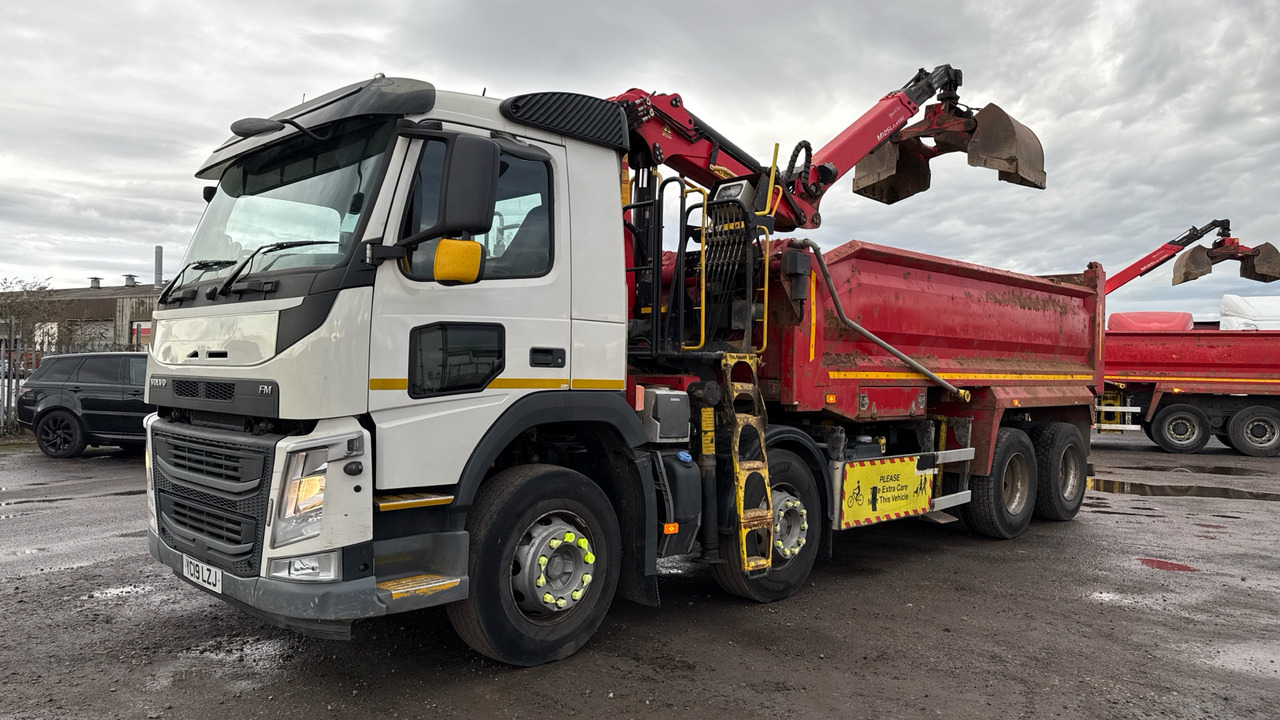 Volvo FM 410 - Tovornjak prekucnik, Tovornjak z dvigalom: slika 2 Volvo FM 410 - Tovornjak prekucnik, Tovornjak z dvigalom: slika 2