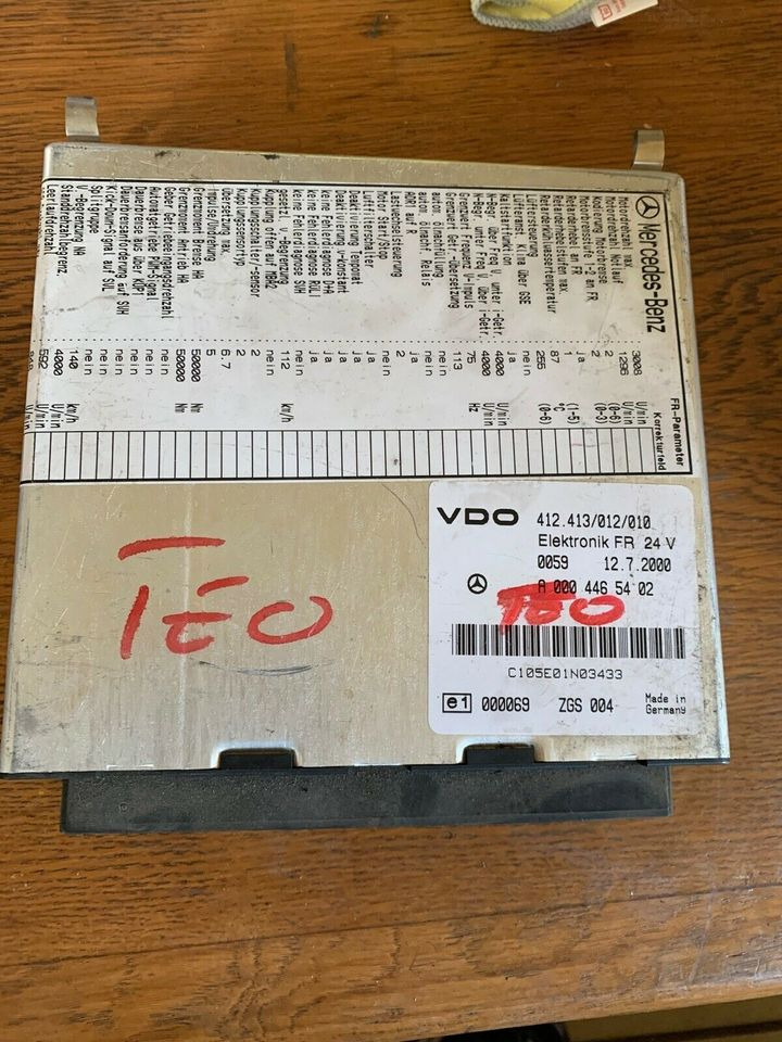 Mercedes Atego Elektronik FR Steuergerät A 000 446 54 02 - ECU za Tovornjak: slika 1 Mercedes Atego Elektronik FR Steuergerät A 000 446 54 02 - ECU za Tovornjak: slika 1