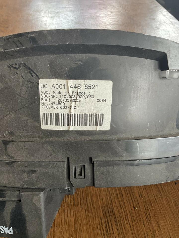 Mercedes Sprinter Kombiinstrument Tacho A0014468521 - Tahograf za Tovornjak: slika 2 Mercedes Sprinter Kombiinstrument Tacho A0014468521 - Tahograf za Tovornjak: slika 2