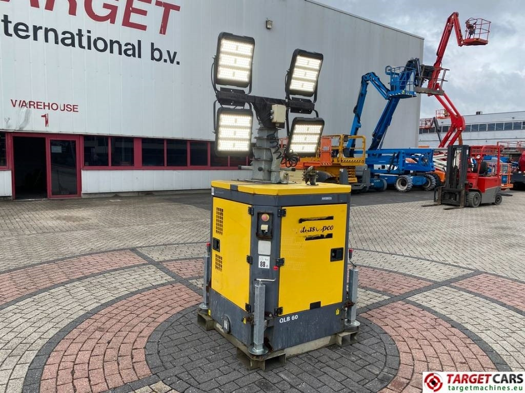 Atlas Copco QLB60 Tower Light 4x 320W Led - Razsvetljevalni stolp: slika 1 Atlas Copco QLB60 Tower Light 4x 320W Led - Razsvetljevalni stolp: slika 1
