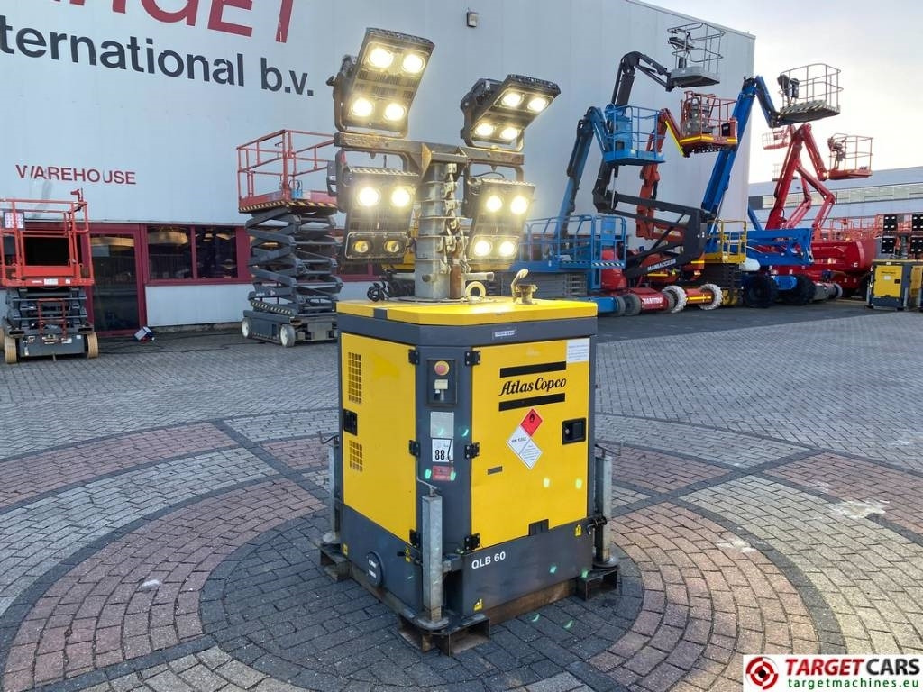 Atlas Copco QLB60 Tower Light 4x350W Led - Razsvetljevalni stolp: slika 1 Atlas Copco QLB60 Tower Light 4x350W Led - Razsvetljevalni stolp: slika 1