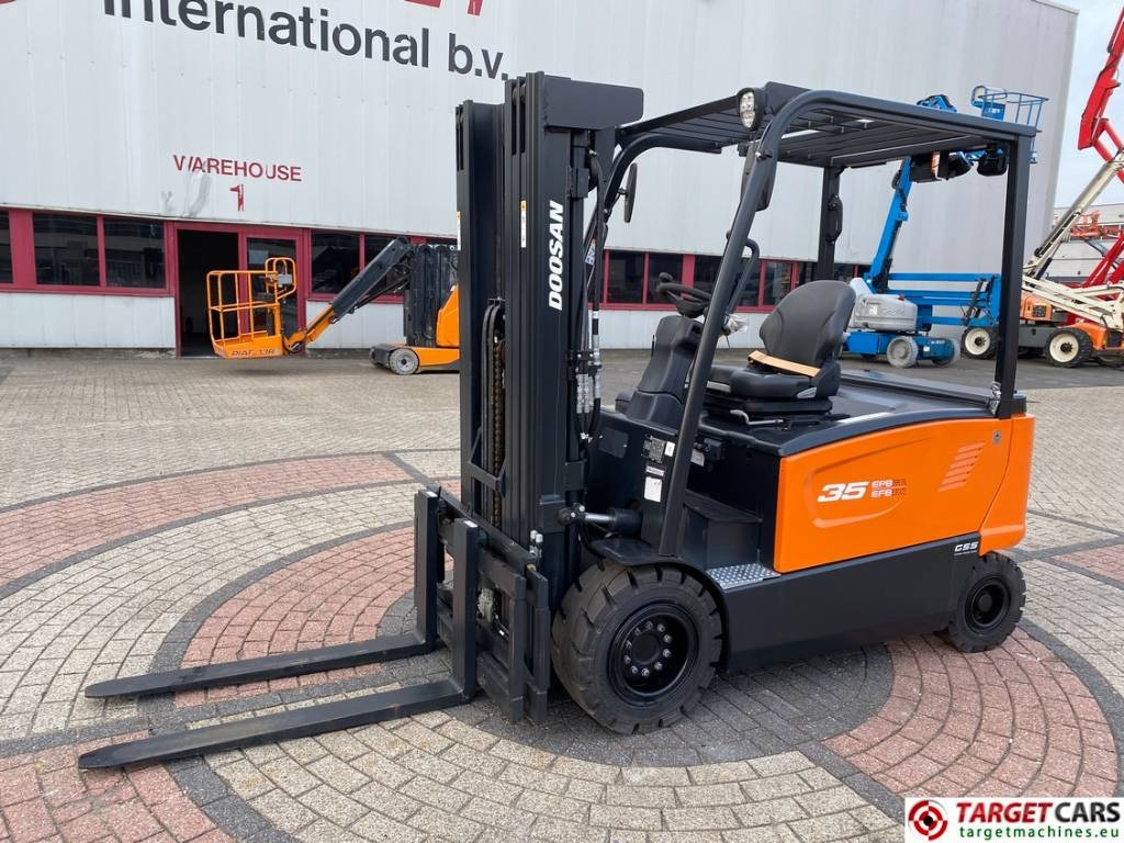 Doosan B35X-7 Electric Forklift 3.5T Triplex-438cm Unused - Električni viličar: slika 1 Doosan B35X-7 Electric Forklift 3.5T Triplex-438cm Unused - Električni viličar: slika 1