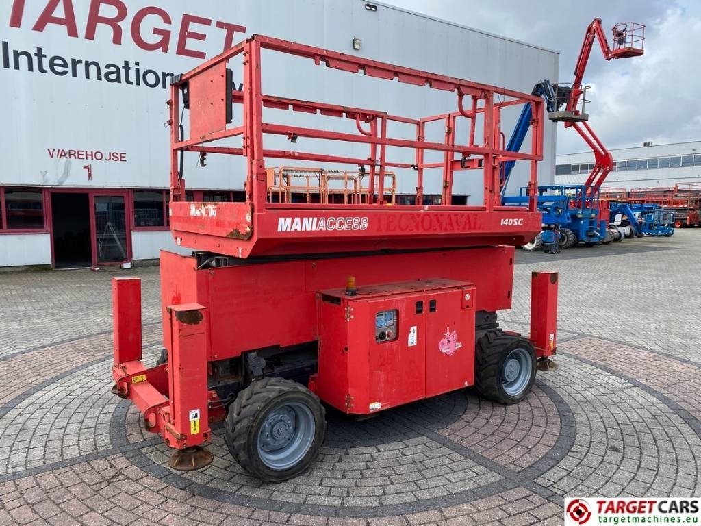 Manitou 140SC Diesel 4x4 Scissor Work Lift 1412cm - Škarjasta dvižna ploščad: slika 1 Manitou 140SC Diesel 4x4 Scissor Work Lift 1412cm - Škarjasta dvižna ploščad: slika 1