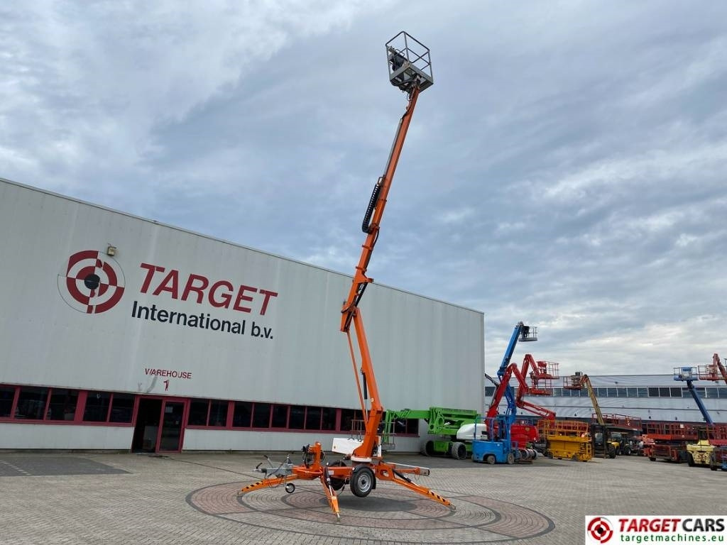 Dvižna košara na prikolici Niftylift 120TAC MK1C Tow Electric Boom Work Lift 1220cm: slika 6