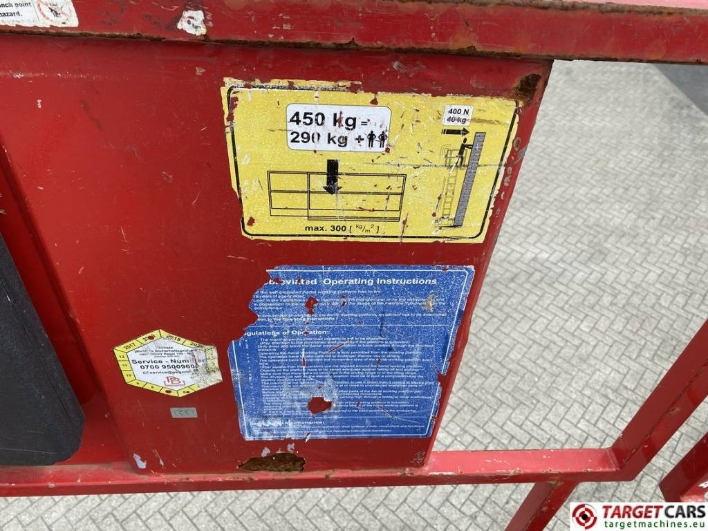 Škarjasta dvižna ploščad PB-Lift S225-12ES Electric Scissor Work Lift 2250cm: slika 39